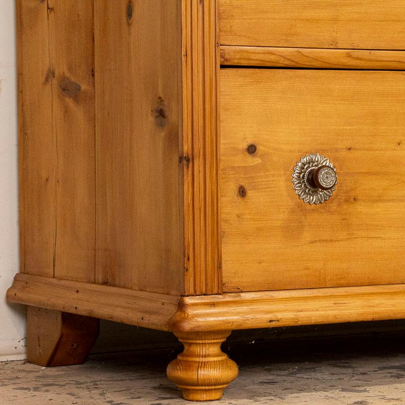 19th Century Large Pine Chest of Drawers Blanket Chest