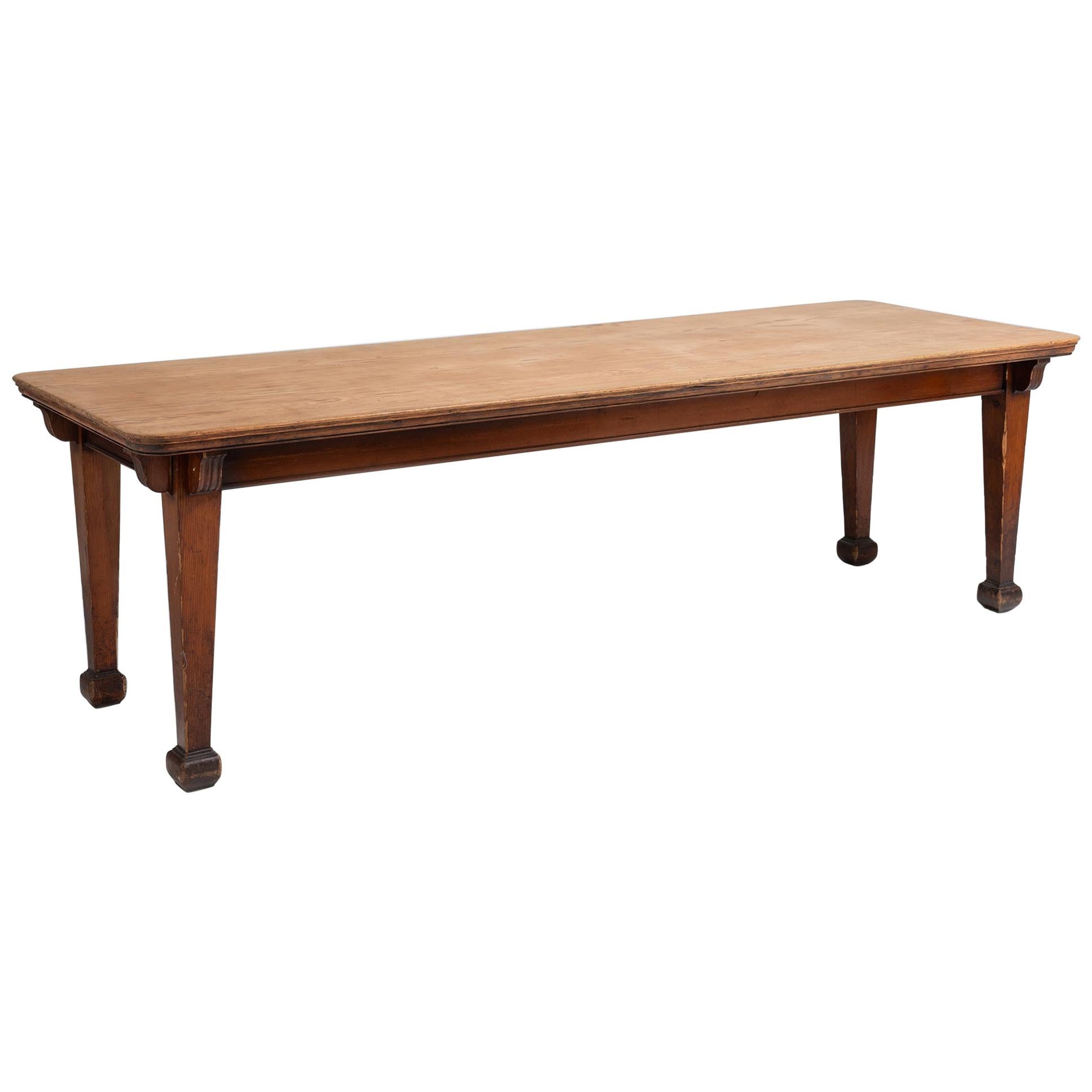 Large Pine Dining Table