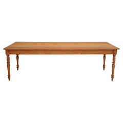 Large Pine Dining Table from around 1900
