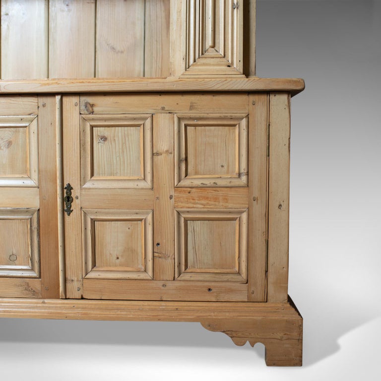 Large Pine Dresser, Antique Pine Stocks, Crafted 20th Century