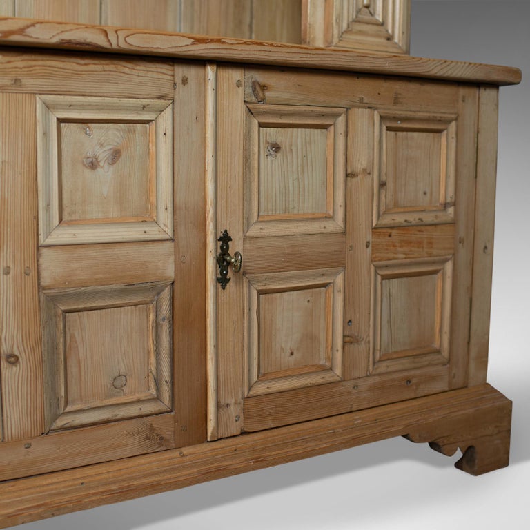 Large Pine Dresser Antique Pine Stocks Crafted 20th Century