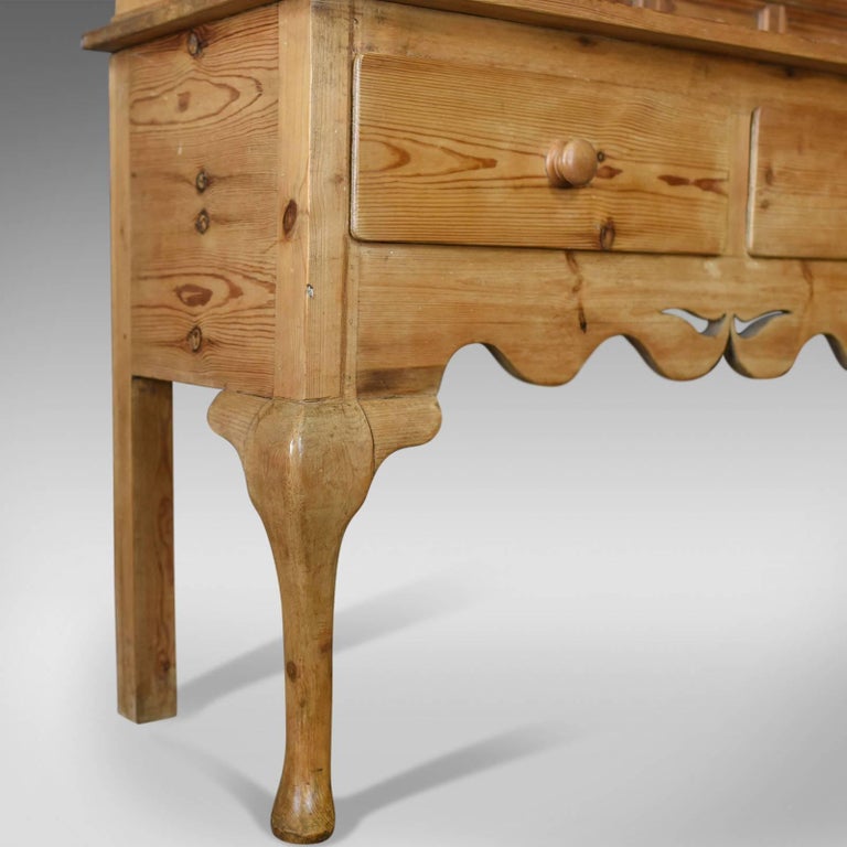 Large Pine Dresser in Victorian Taste Country Kitchen ...