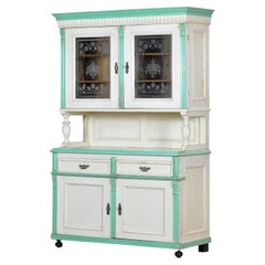 Large Pine kitchen buffet, 1900s