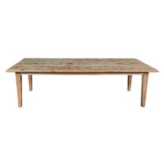 Large Pine Rustic Dining Table