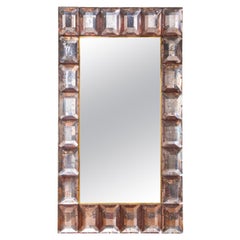Grandi specchi in vetro di Murano Pink Diamond, in stock