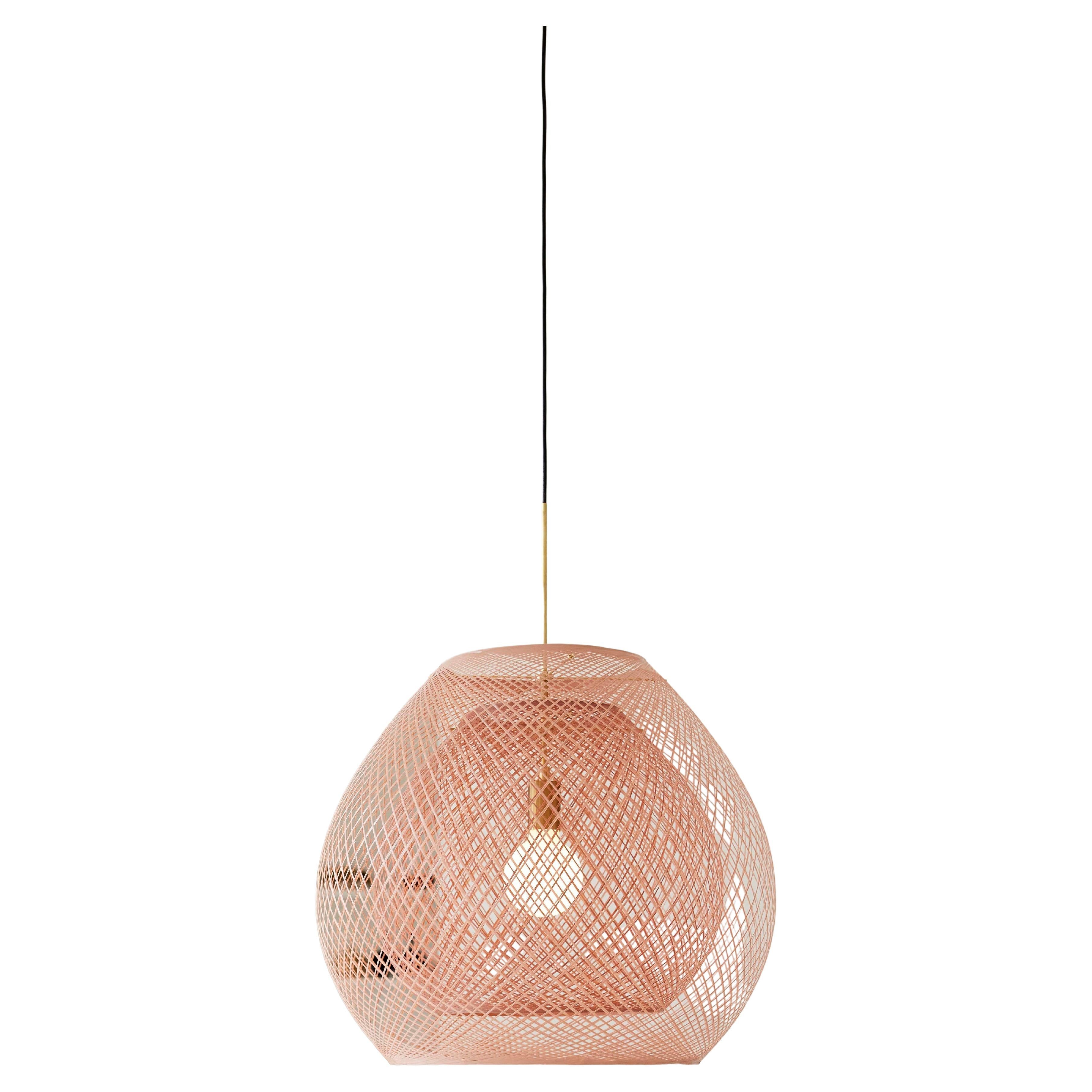 Large Pink Moon Twilight Set Pendant Lamp by Atelier Robotiq For Sale