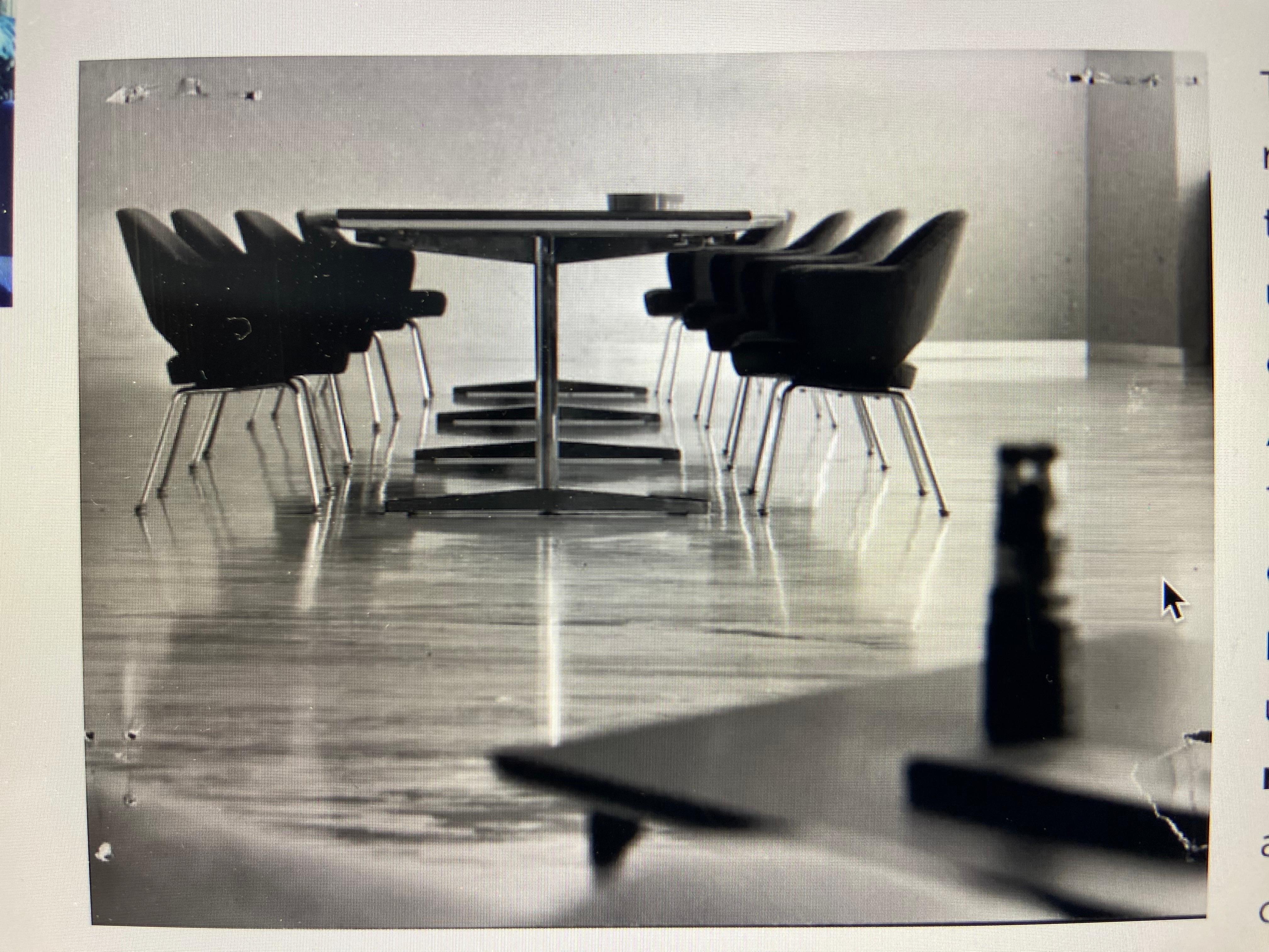 Großer Konferenztisch „ Pirellone“ aus Rosenholz von Gio Ponti für RIMA, Italien, 1958 im Angebot 7