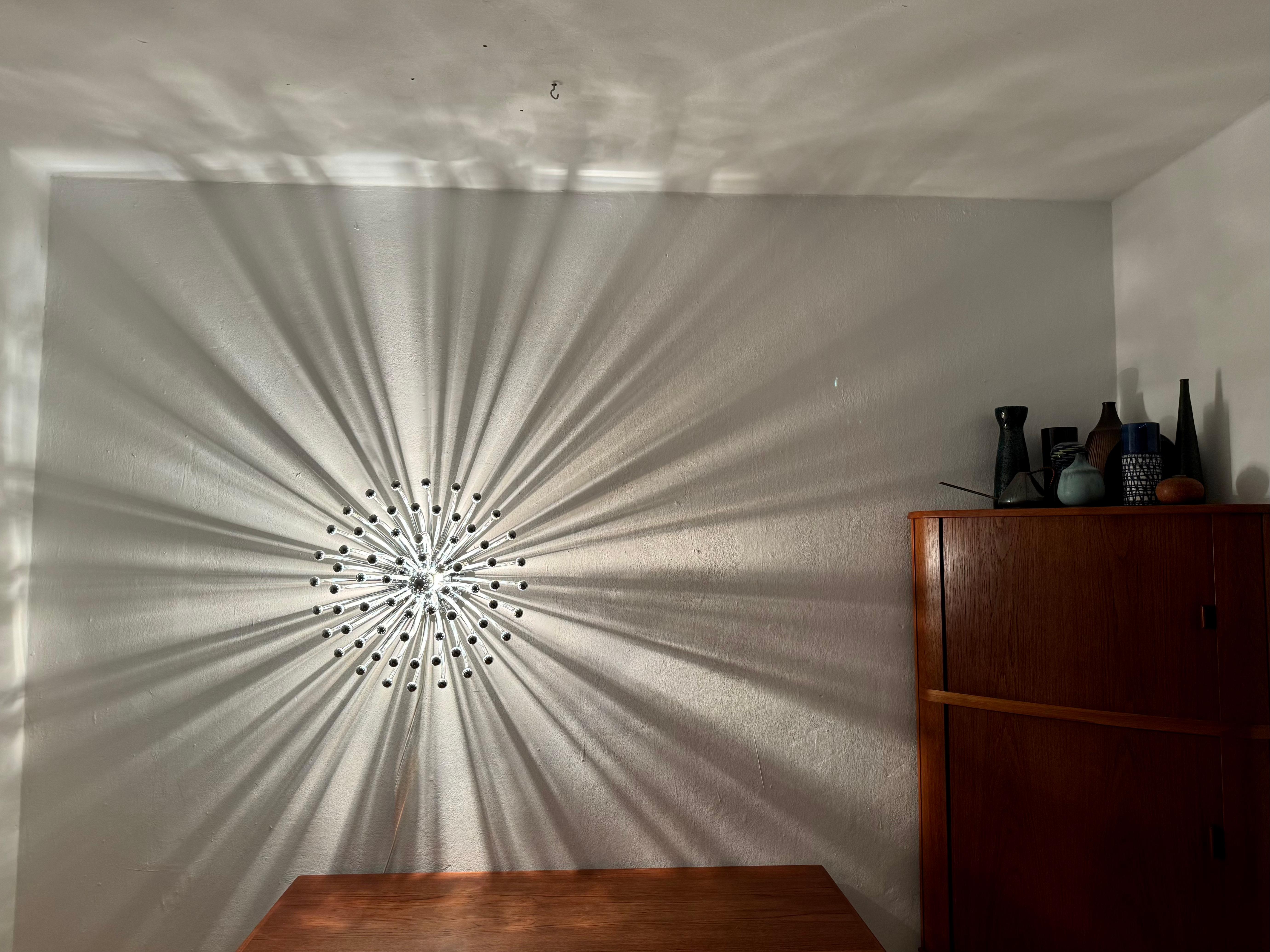 Large Pistillo Wall or Ceiling Lamp by Studio Tetrarch for Valenti Luce For Sale 4