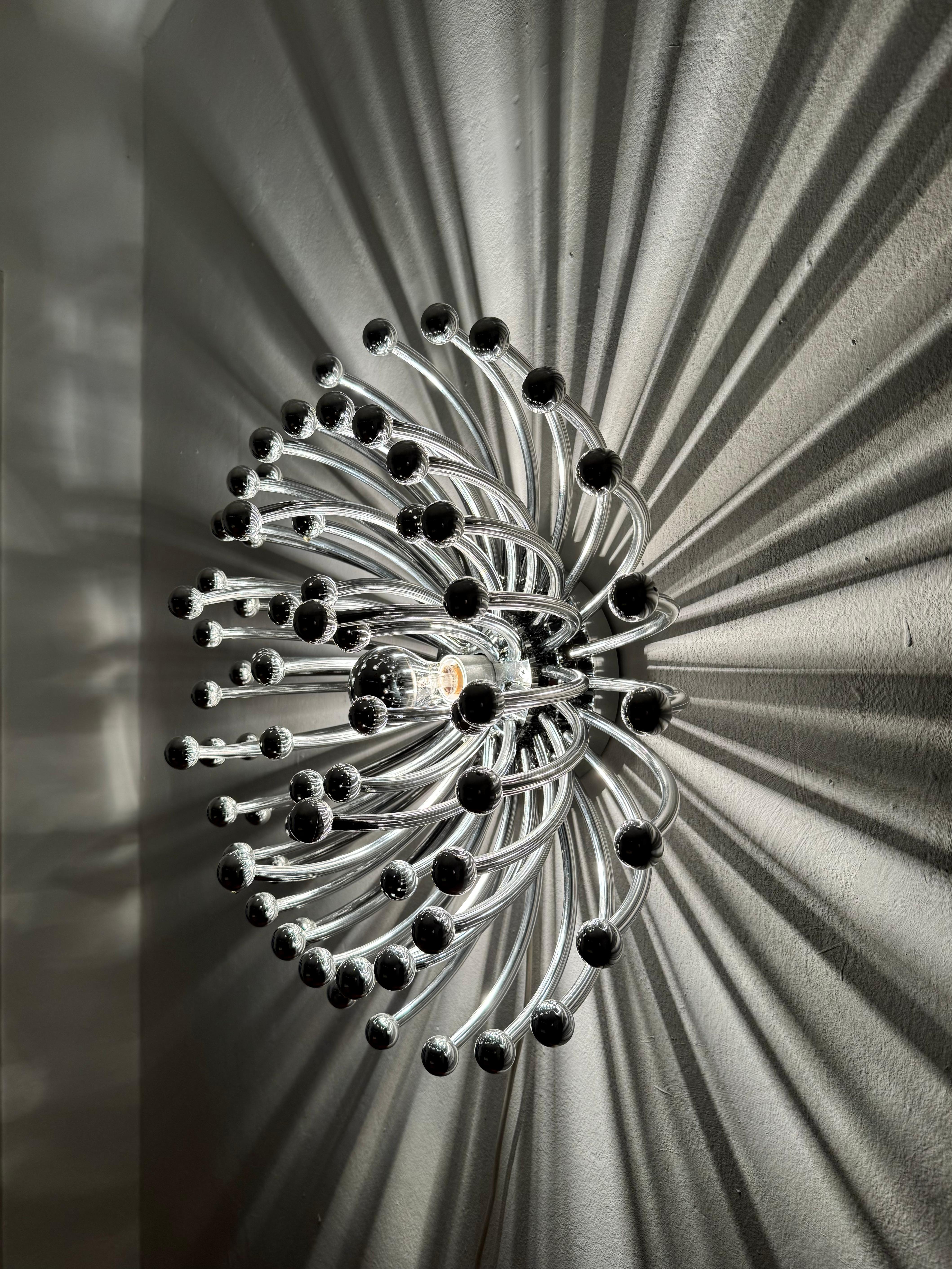 Large Pistillo Wall or Ceiling Lamp by Studio Tetrarch for Valenti Luce For Sale 5
