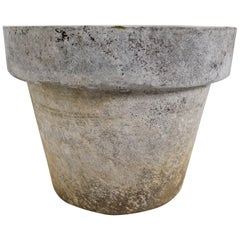 Large Planter in the Shape of Flower Pot by Willy Guhl for Eternit