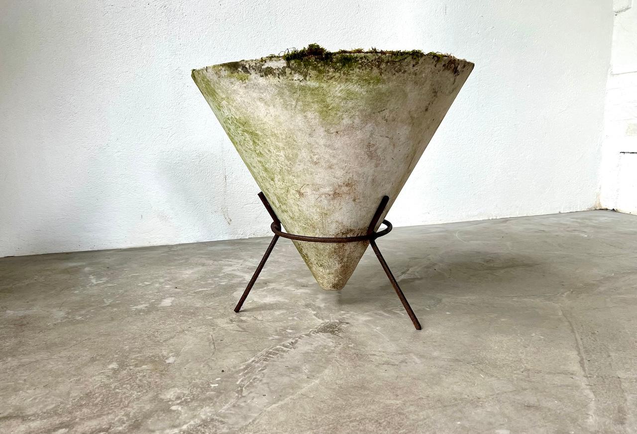 Grande jardinière Willy Guhl de France, années 1950 5