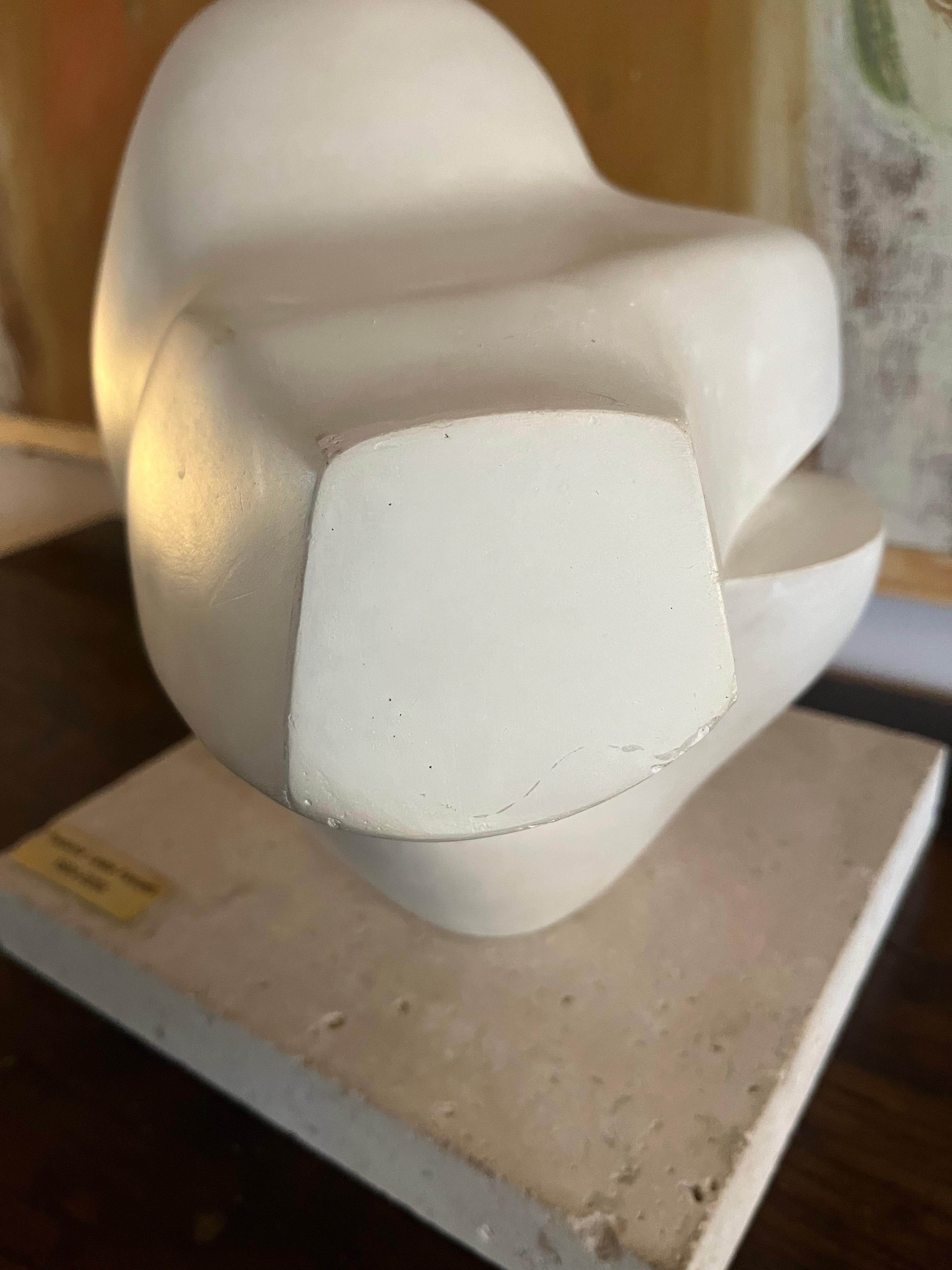 20th Century Large plaster abstract sculpture by Frederick Leslie Kenett For Sale