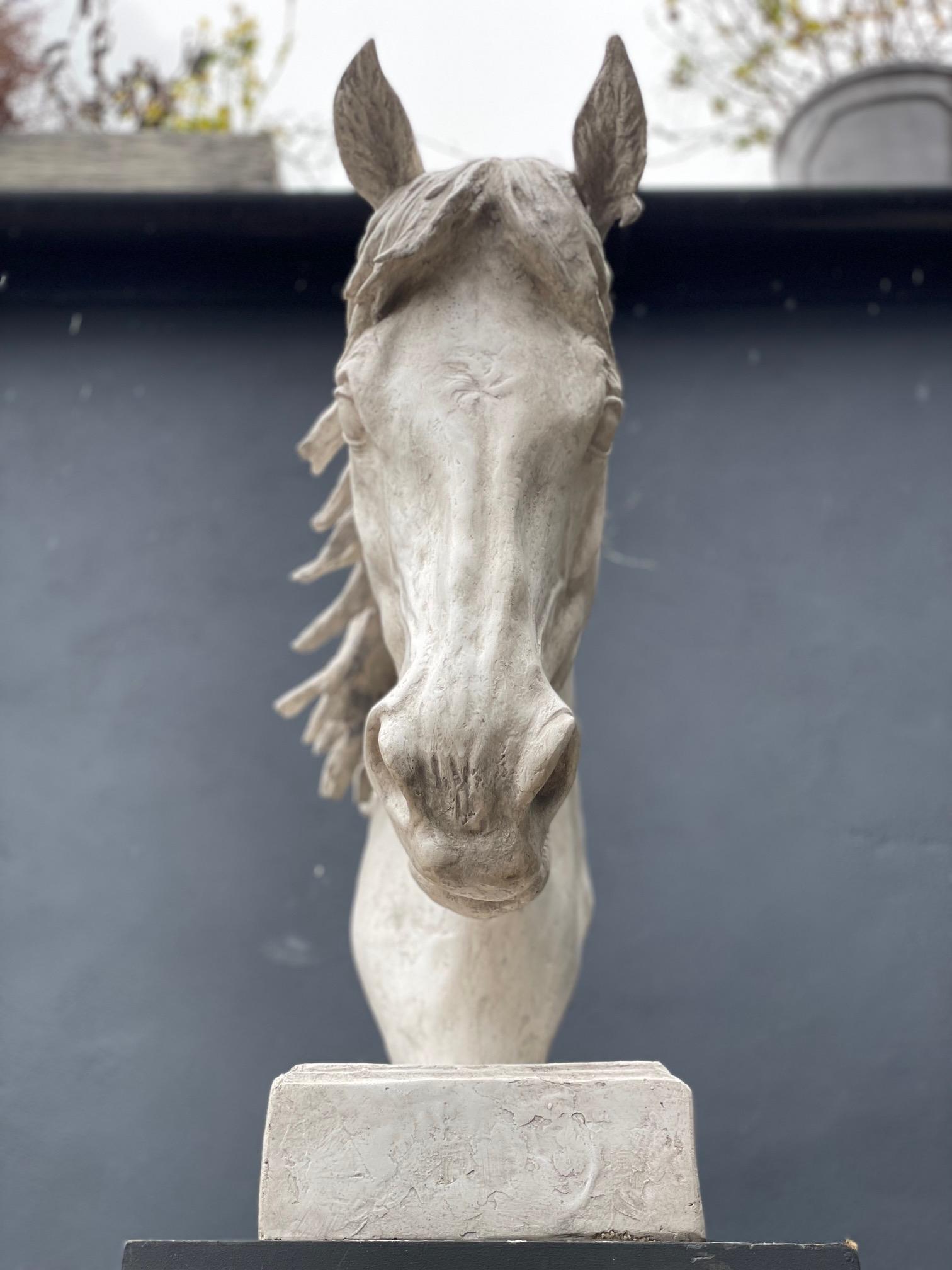 Alexander The Great Bust Statue Made Of Alabaster