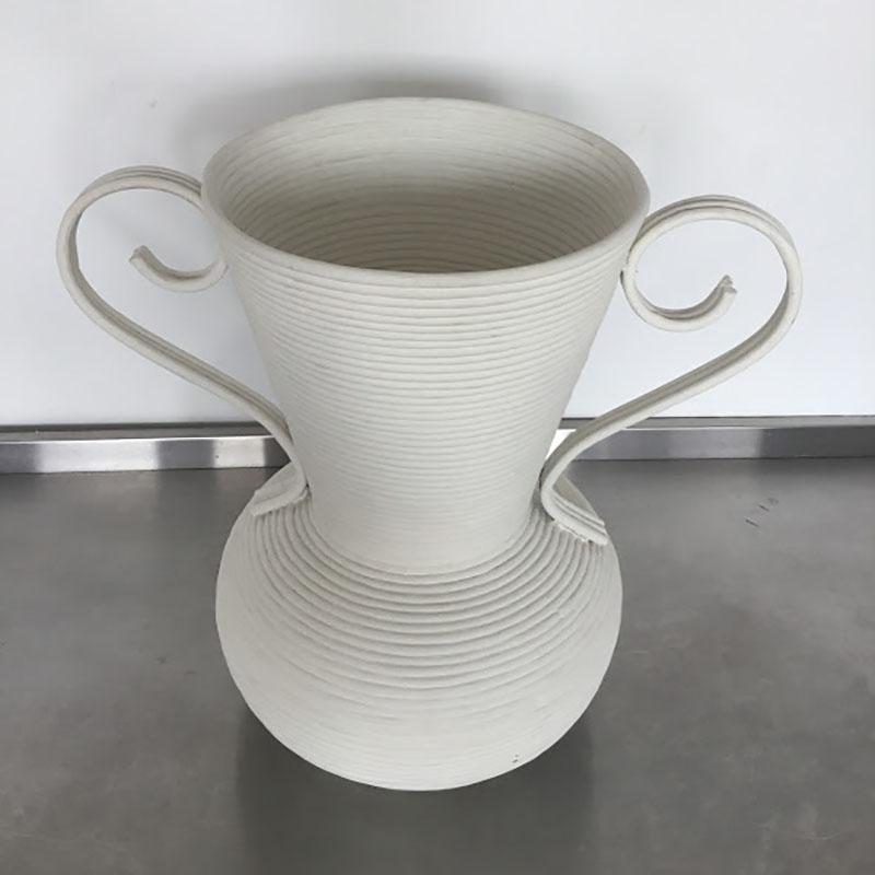 large rattan vase