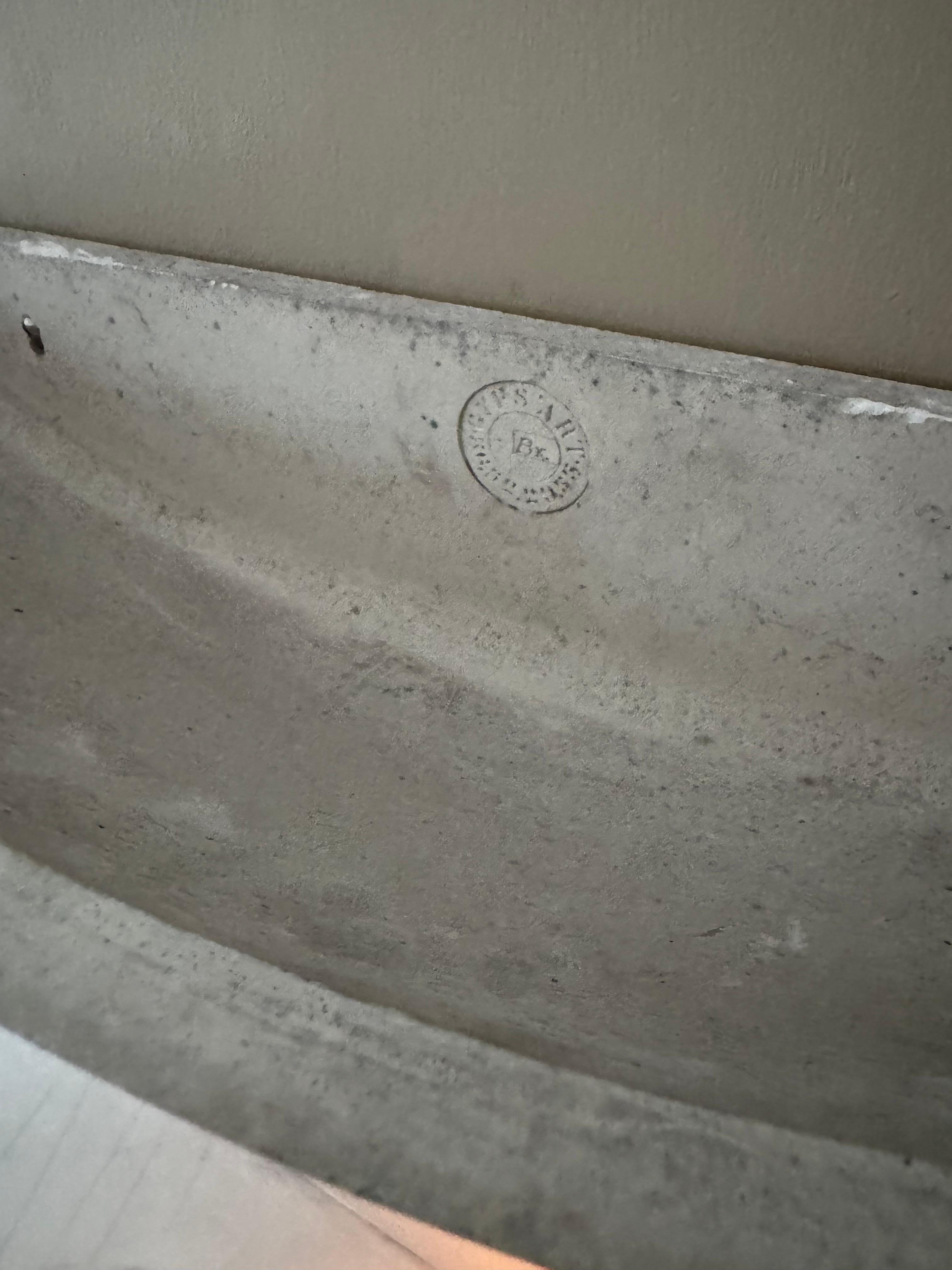 Aplique grande de yeso Demi lune Yeso en venta