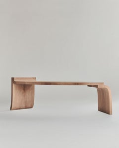 Large Platane Desk, Plane Tree Wood by MONO Editions