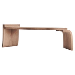 Large Platane Desk, Plane Tree Wood by MONO Editions