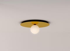 Large Plate and Sphere Ceiling Light by Atelier Areti