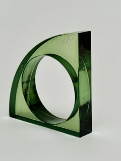 Großes Armband aus Plexiglas von Isaky, Space-Age-Design, Frankreich, um 1980