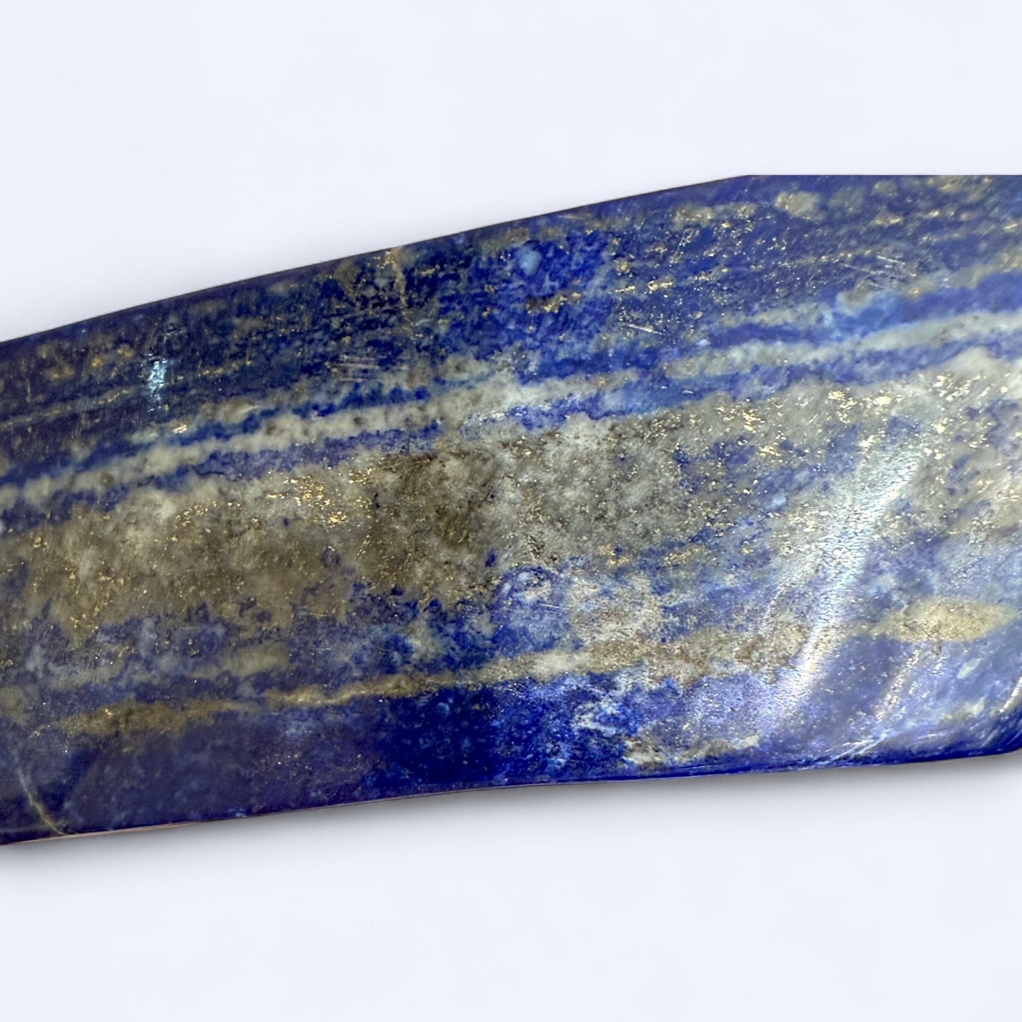 Large Polished Lapis Lazuli from Afghanistan in its Natural Form For Sale 9