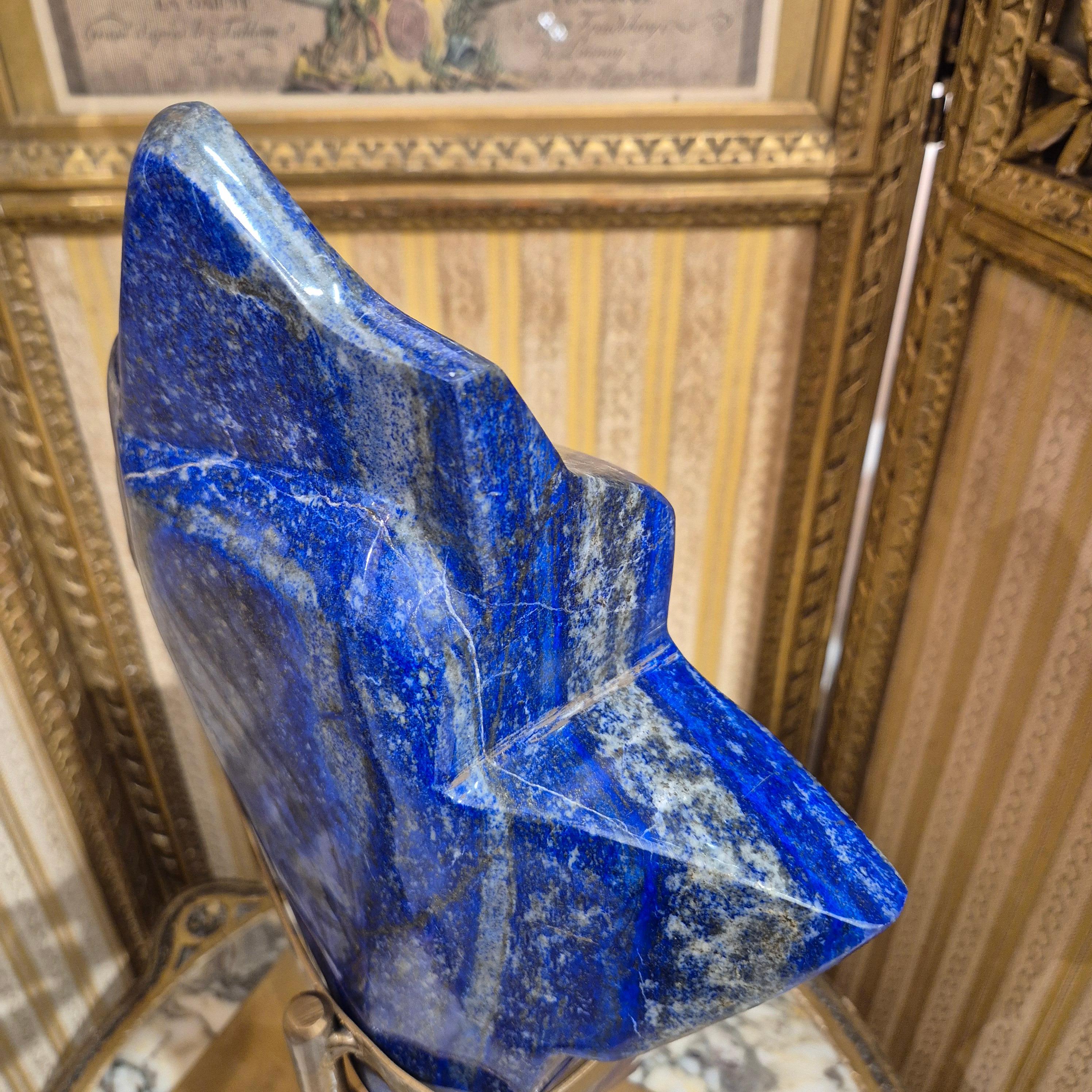 Large Polished Lapis Lazuli from Afghanistan in its Natural Form 5