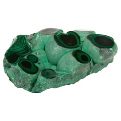 Grand spécimen de malachite poli - La pierre de la transformation