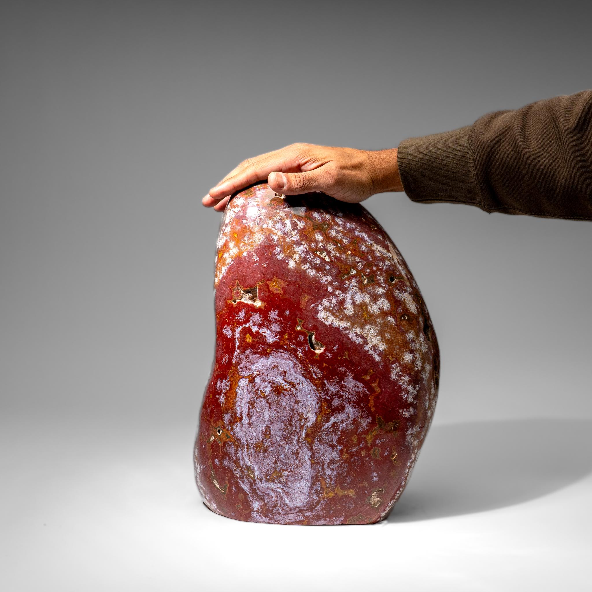 Großer polierter Ozean-Jaspis aus Madagaskar (43,5 lbs) im Zustand „Neu“ im Angebot in New York, NY