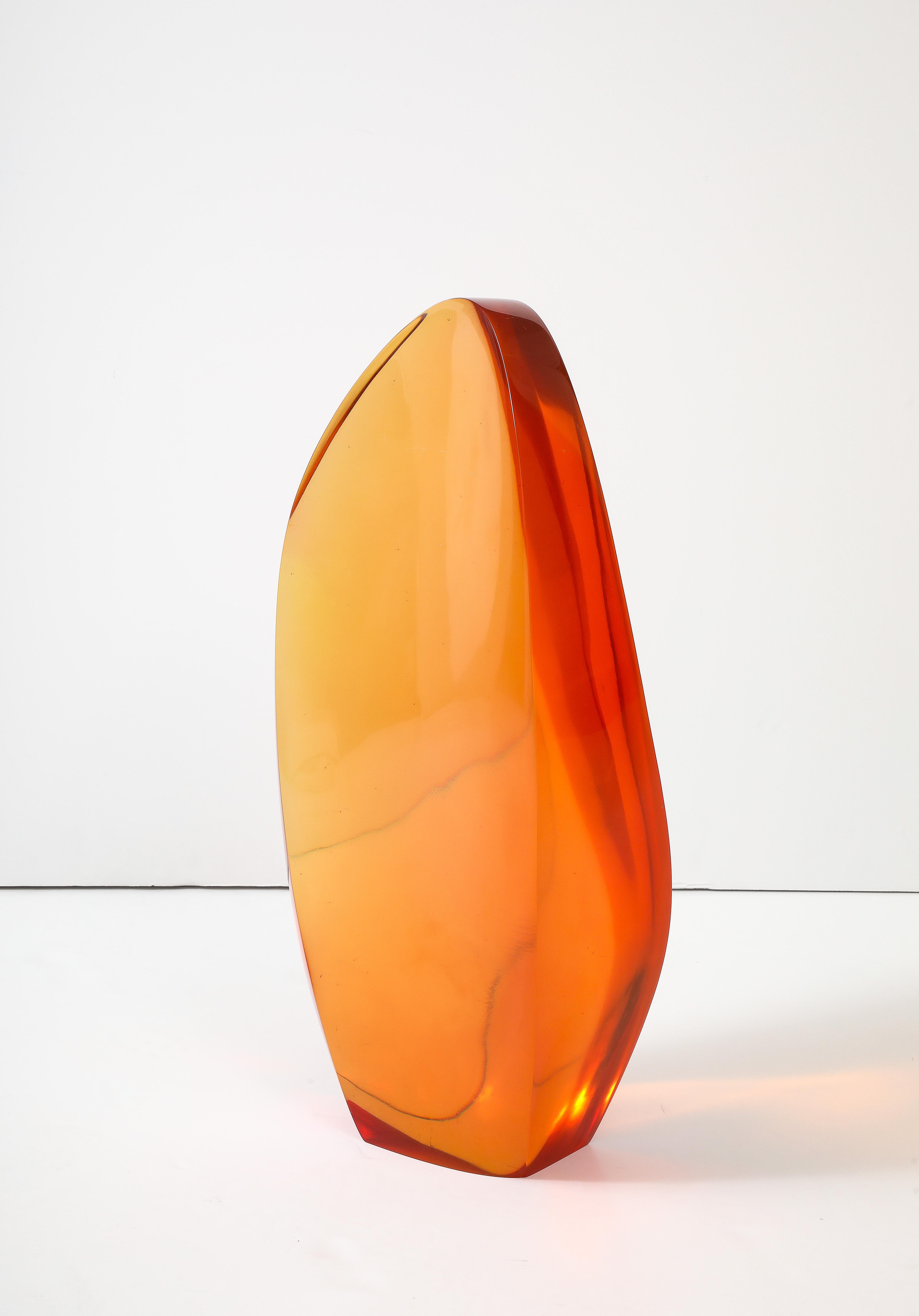 Mid-Century moderno Grande scultura in poliresina di Louis Von Koelnau 1981  4 di 24 in vendita