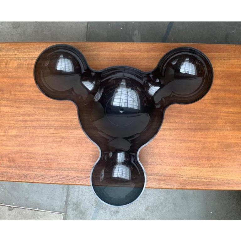 20th Century Large Polycarbonate Balancing Bowl by Fabian Hofmann for Formgeber Berlin, 1990s For Sale