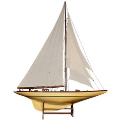 Vintage Large Pond Yacht