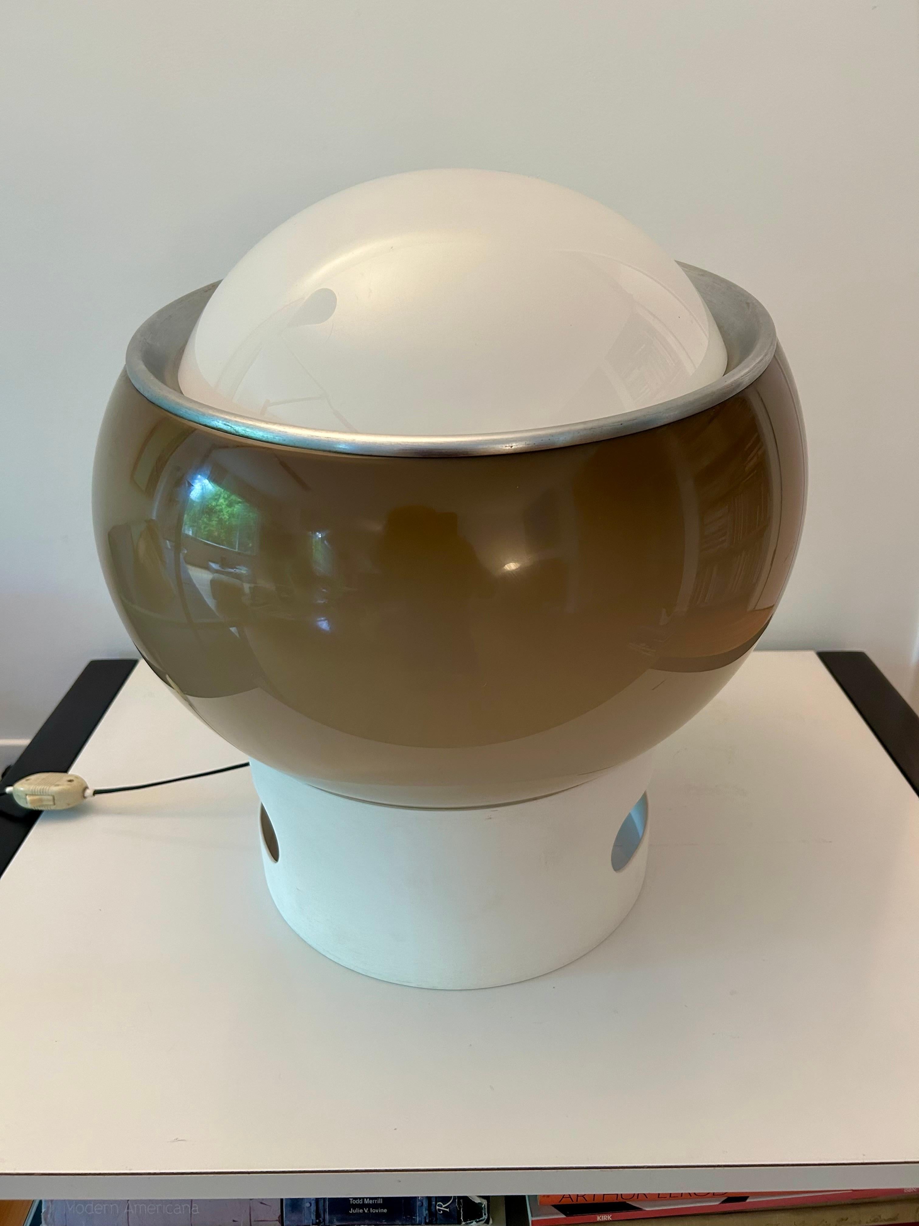 Gran Lámpara Pop Art Orb Harvey Guzzini Acero en venta