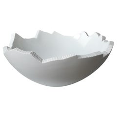 Large Porcelain Bowl by Jens Flemming Sörensen. Royal Copenhagen, Denmark 1980s