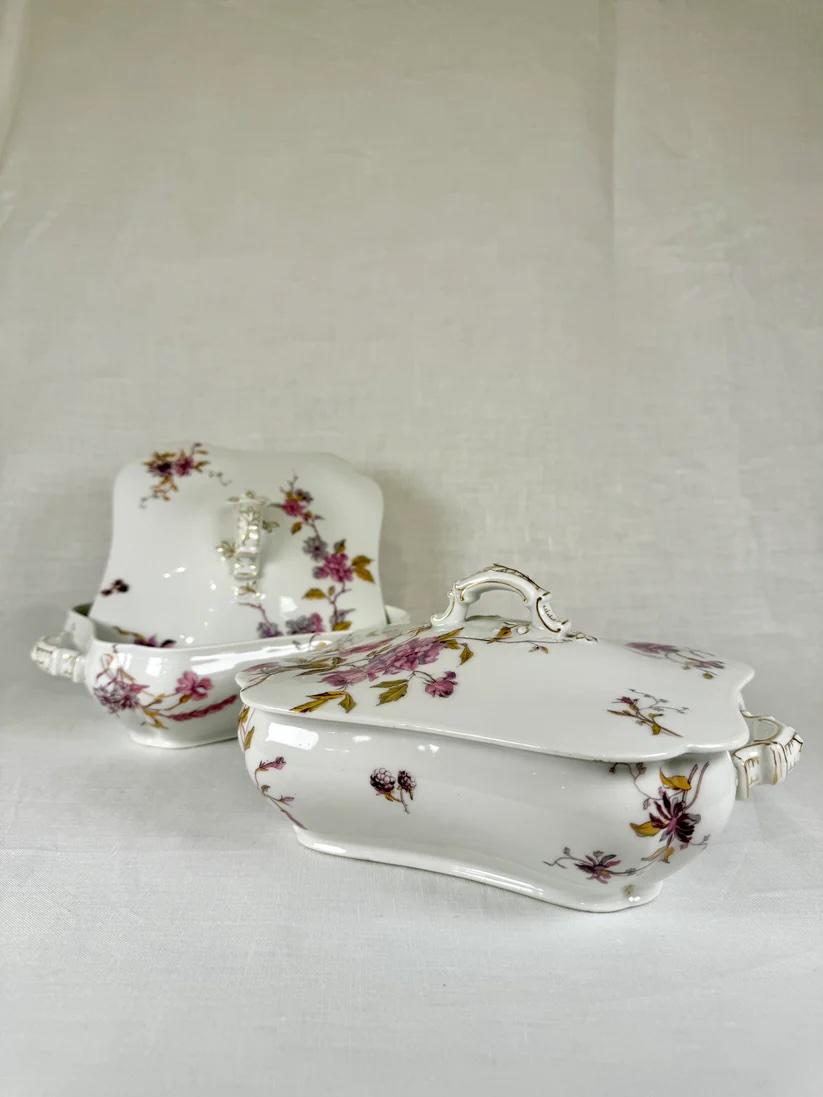 Großes Porzellangeschirr, Havilland Limoges, um 1920 im Angebot 1