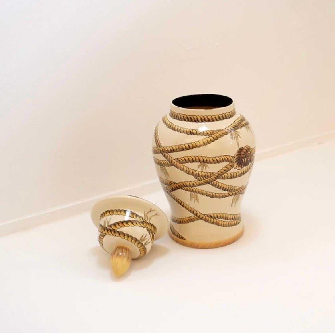 XXI secolo e contemporaneo Vaso grande in porcellana 