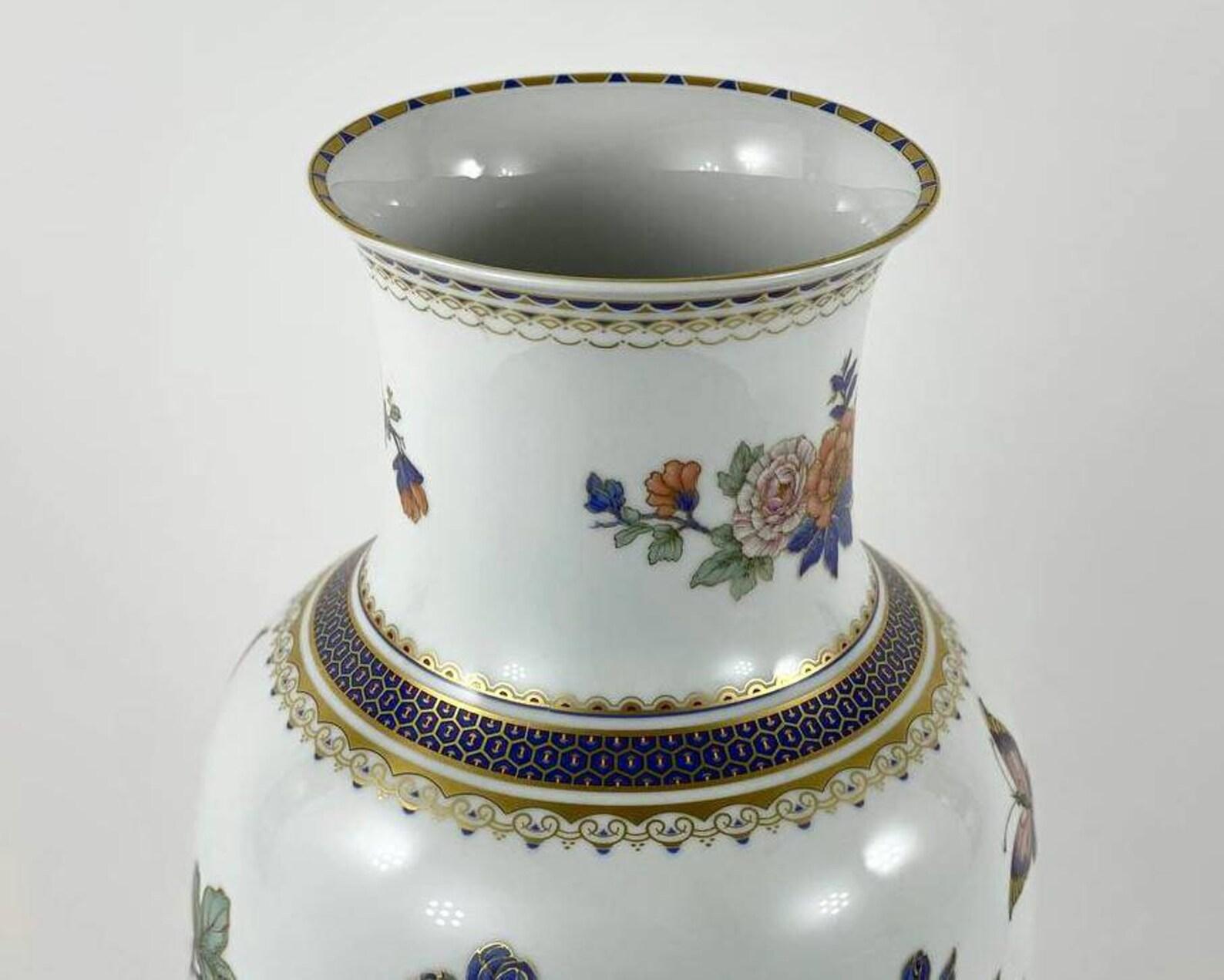 Large Porcelain Vase K.Nossek by Kaiser, Germany, 1970s 1