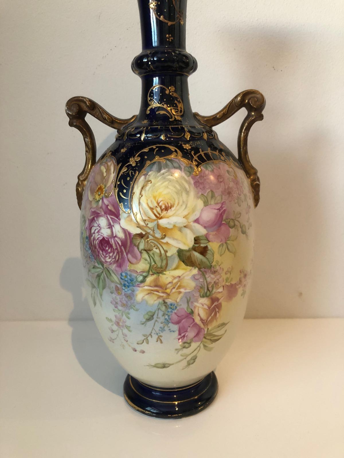 Vaso grande in porcellana Royal Bonn in vendita 2