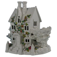 Große große Porzellanvase Staffordshire House Spill