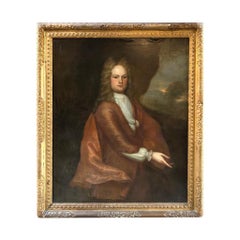 Large Portrait of an English Gentlemen/Duke, 18th-19th Century
