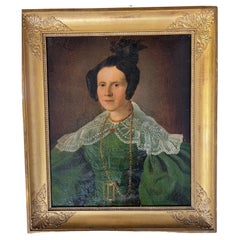Gran retrato de la esposa del capitán Herlin XIX