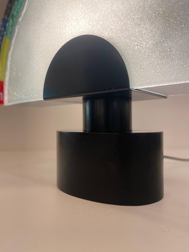 Hand-Crafted Large Post-Modern Table Lamp By Zonca For Sale