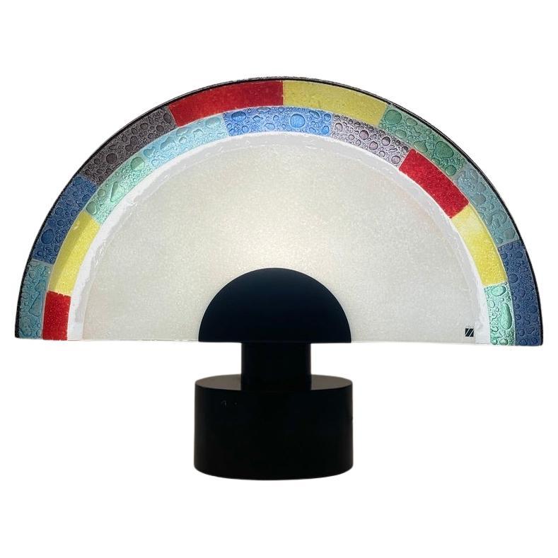 Große postmoderne Tischlampe von Zonca