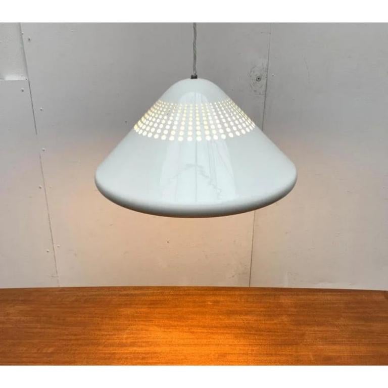 Grande lampada a sospensione danese postmoderna di Arkilux, anni '80 in vendita 4