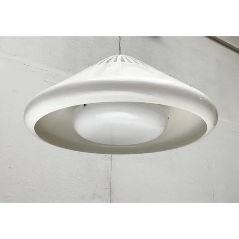 Danese Grande lampada a sospensione danese postmoderna di Arkilux, anni '80 in vendita