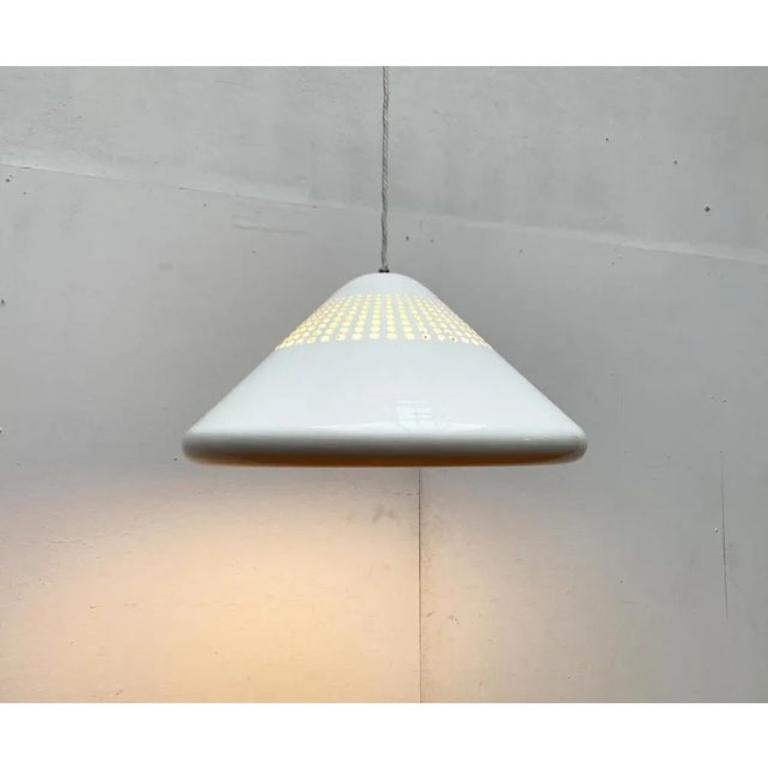 XX secolo Grande lampada a sospensione danese postmoderna di Arkilux, anni '80 in vendita