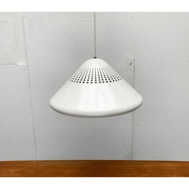 Grande lampada a sospensione danese postmoderna di Arkilux, anni '80 in vendita 1