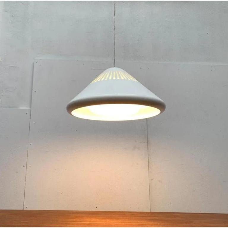 Grande lampada a sospensione danese postmoderna di Arkilux, anni '80 in vendita 2