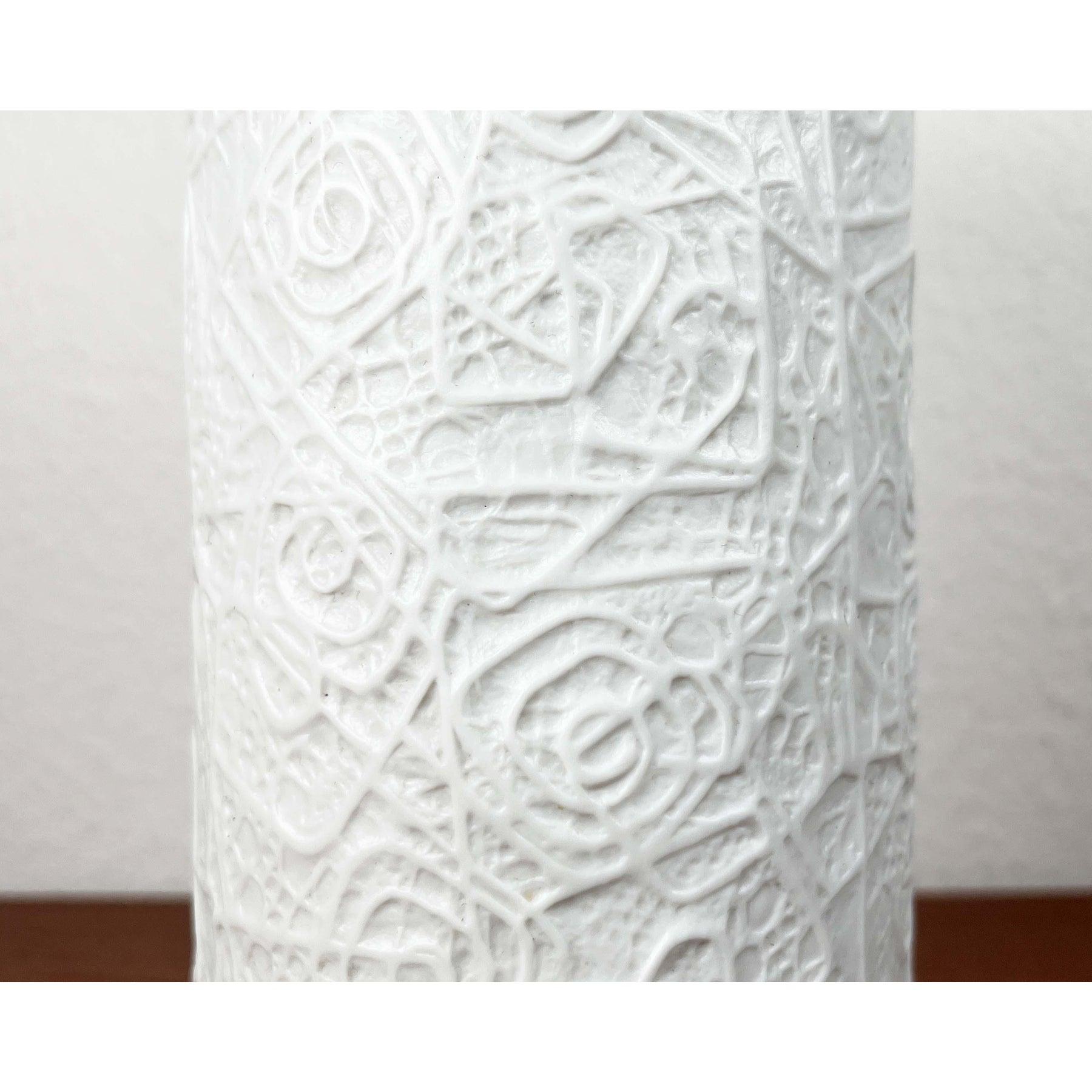 Gran jarrón de porcelana alemana posmoderna de Rosenthal, años 80 en venta 3