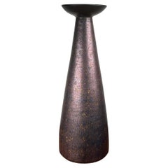 Gran jarrón alemán postmoderno de Studio Pottery de JLK Keramik, años 80