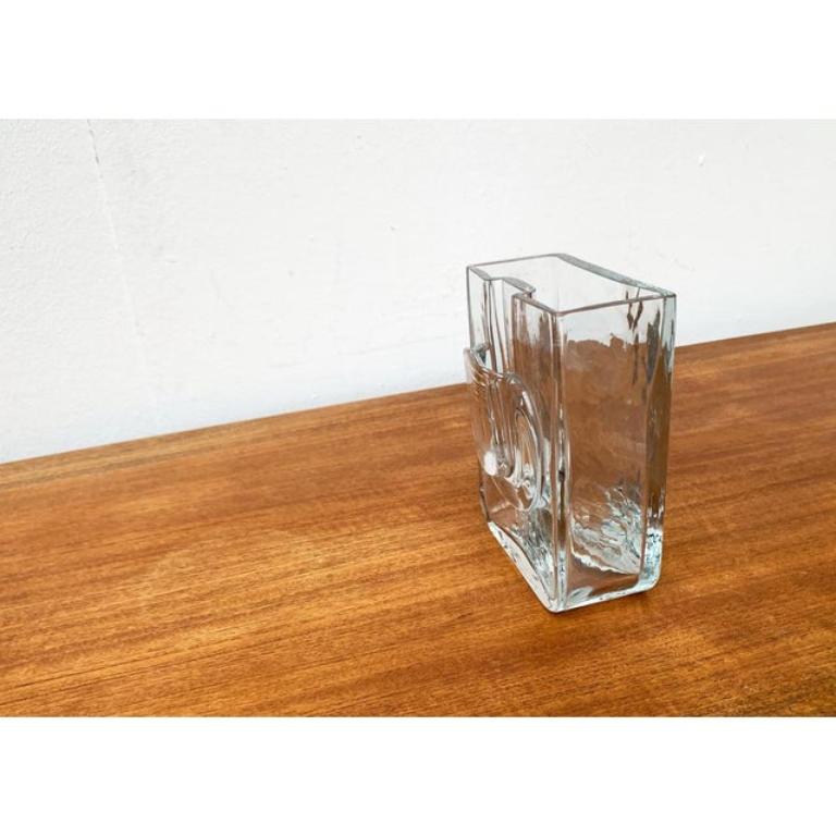 Grande vaso postmoderno in vetro di Rosenthal, anni '80 In condizioni ottime in vendita a Hamburg, DE