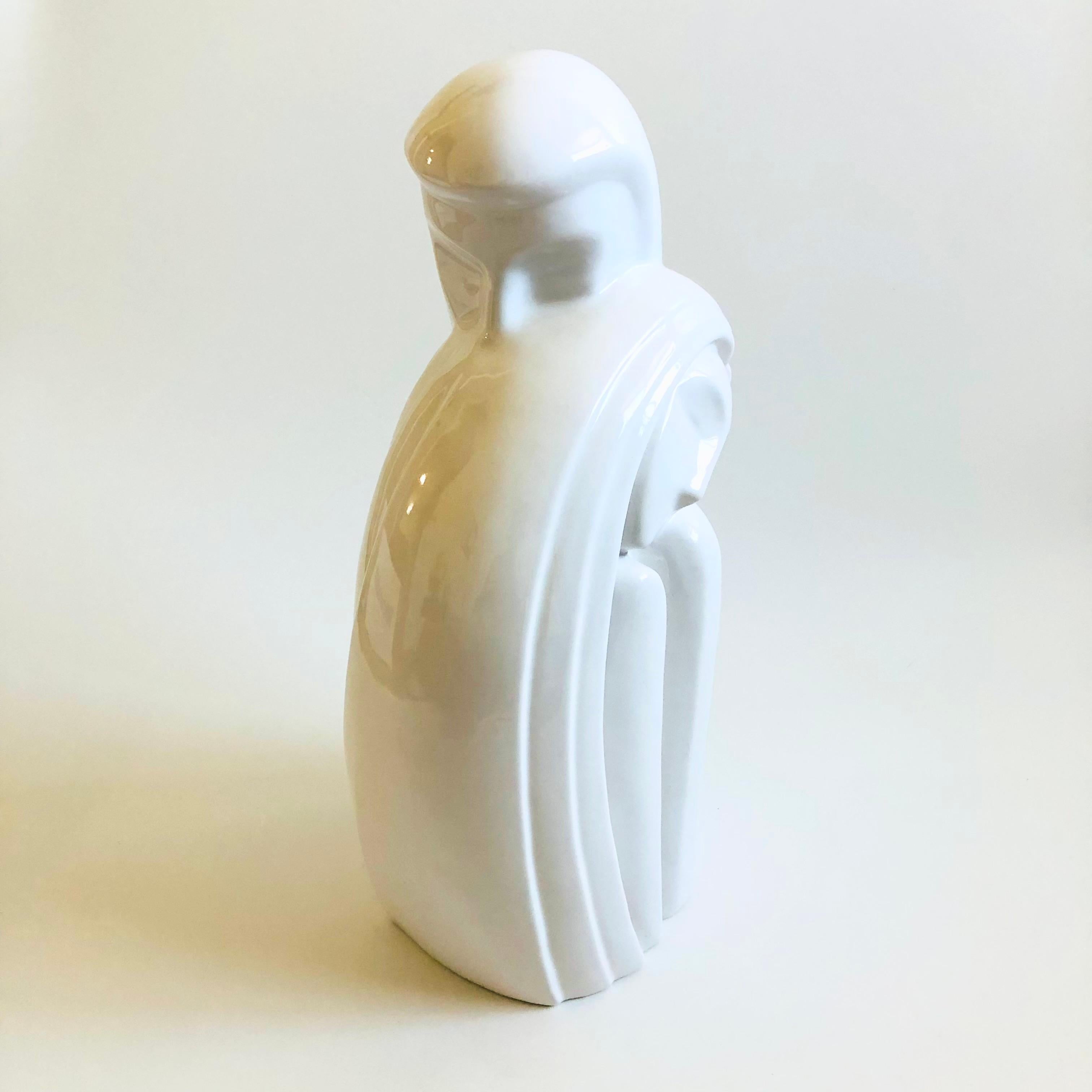 Gran escultura postmoderna Haeger Amantes - 1990 Cerámico en venta